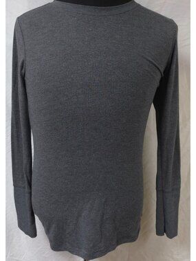 UNDER ARMOUR Cold Gear Womens (M) Grey Fitted Long Sleeve Base Layer Shirt Top